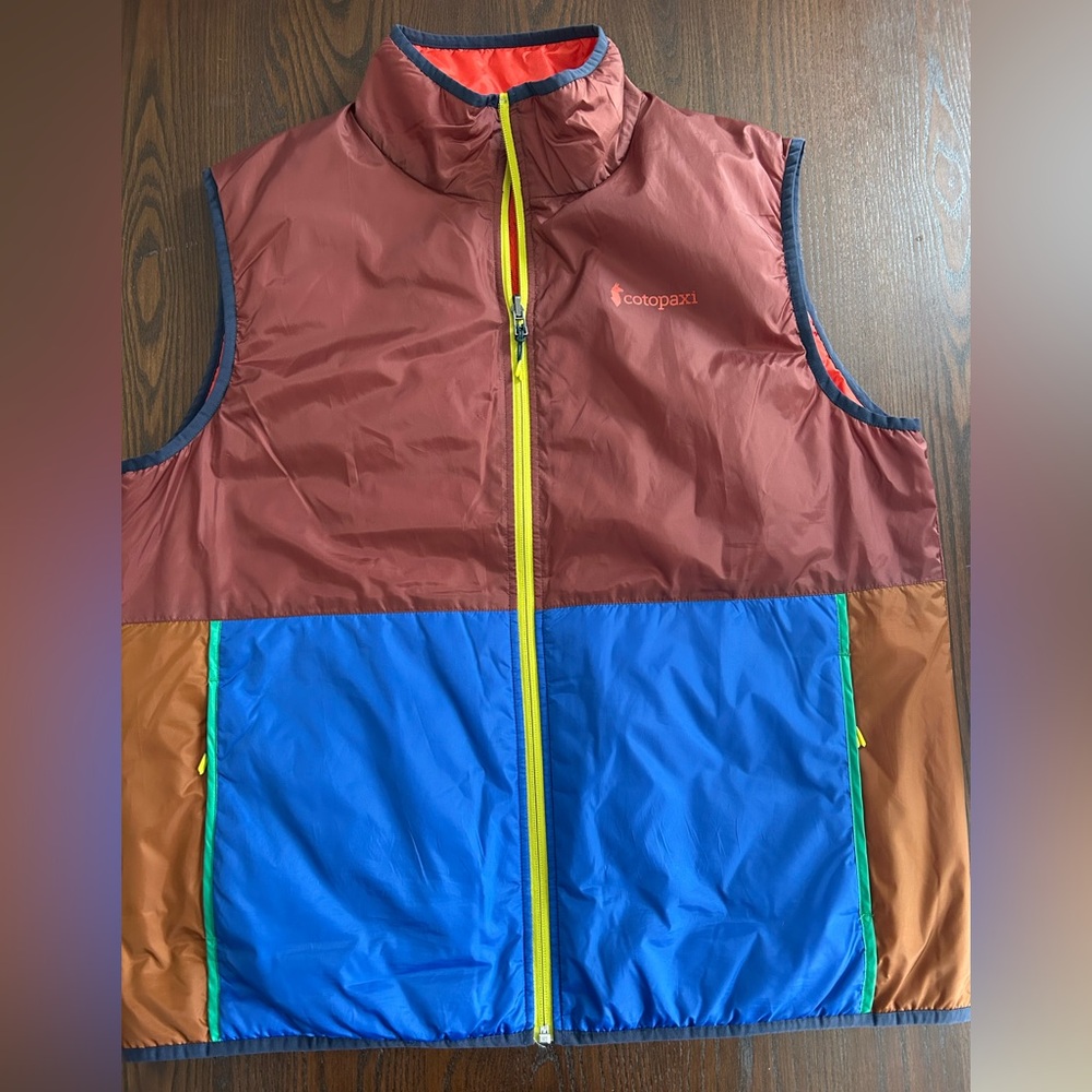 Cotopaxi Colorblock Vest Teca Calido Style Men’s XL